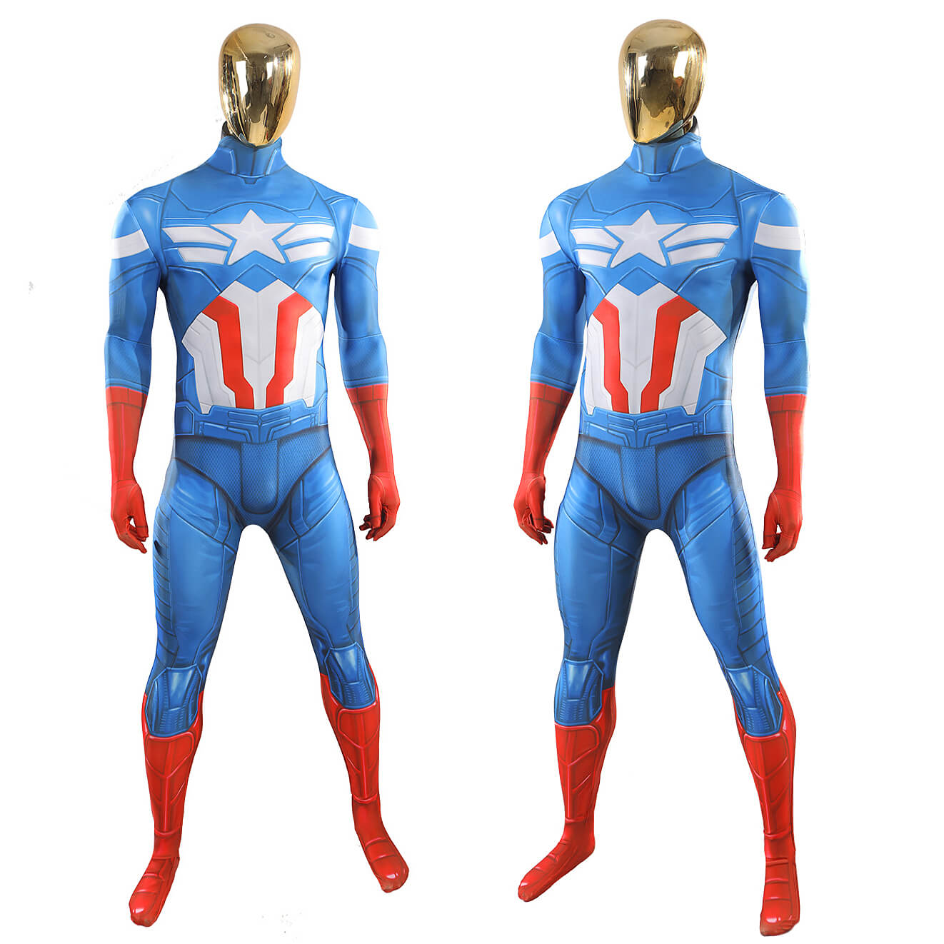 Avengers 5 Doomsday Sam Wilson Captain America Cosplay Costume Jumpsuit