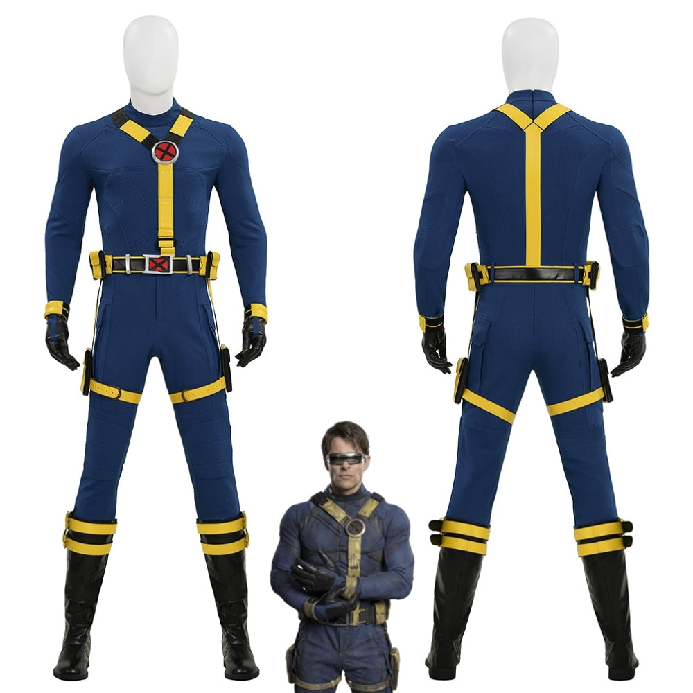 Avengers 5 Doomsday Cyclops Cosplay Costume Scott Summers Outfits
