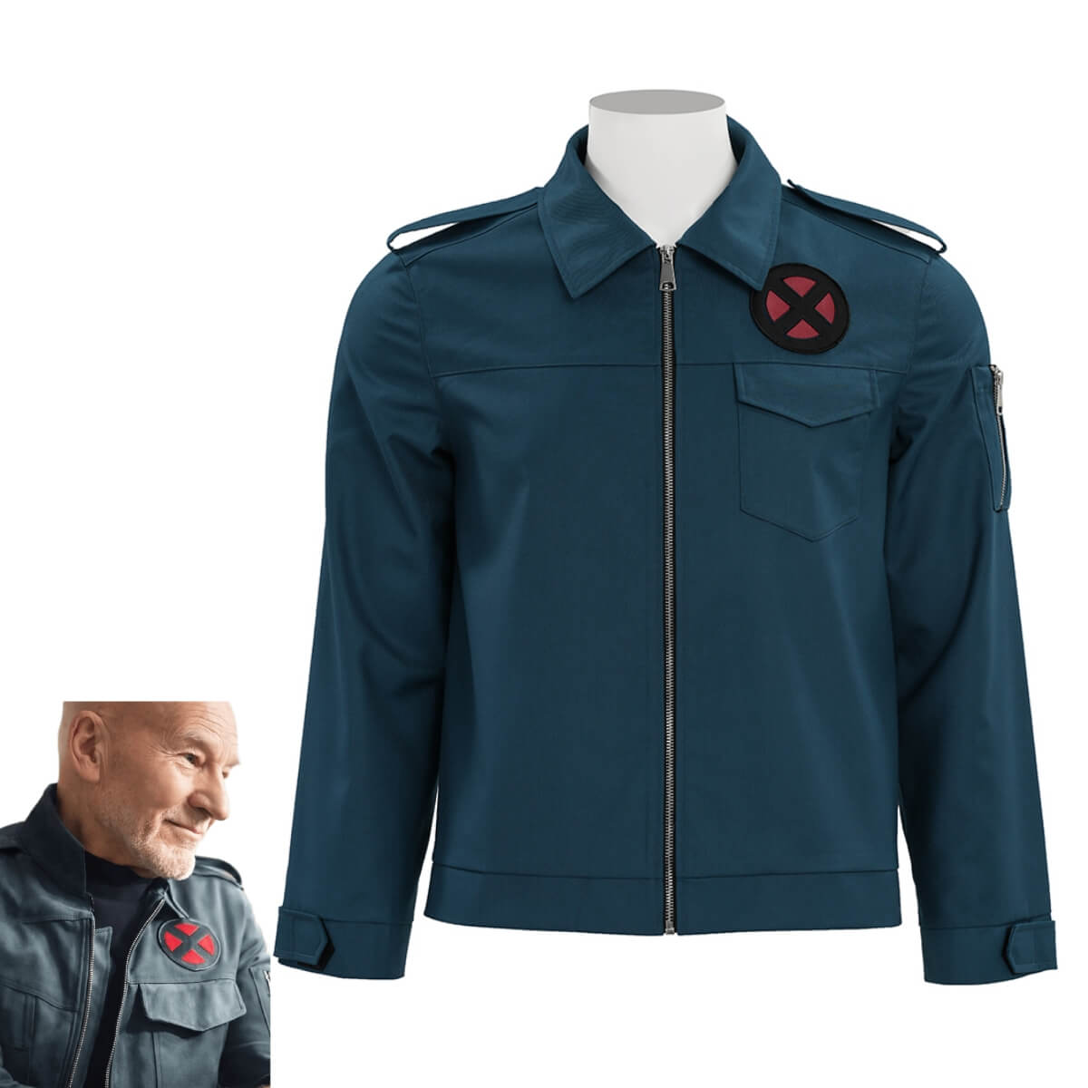 Professor X Charles Xavier Jacket Avengers: Doomsday Cosplay Costume