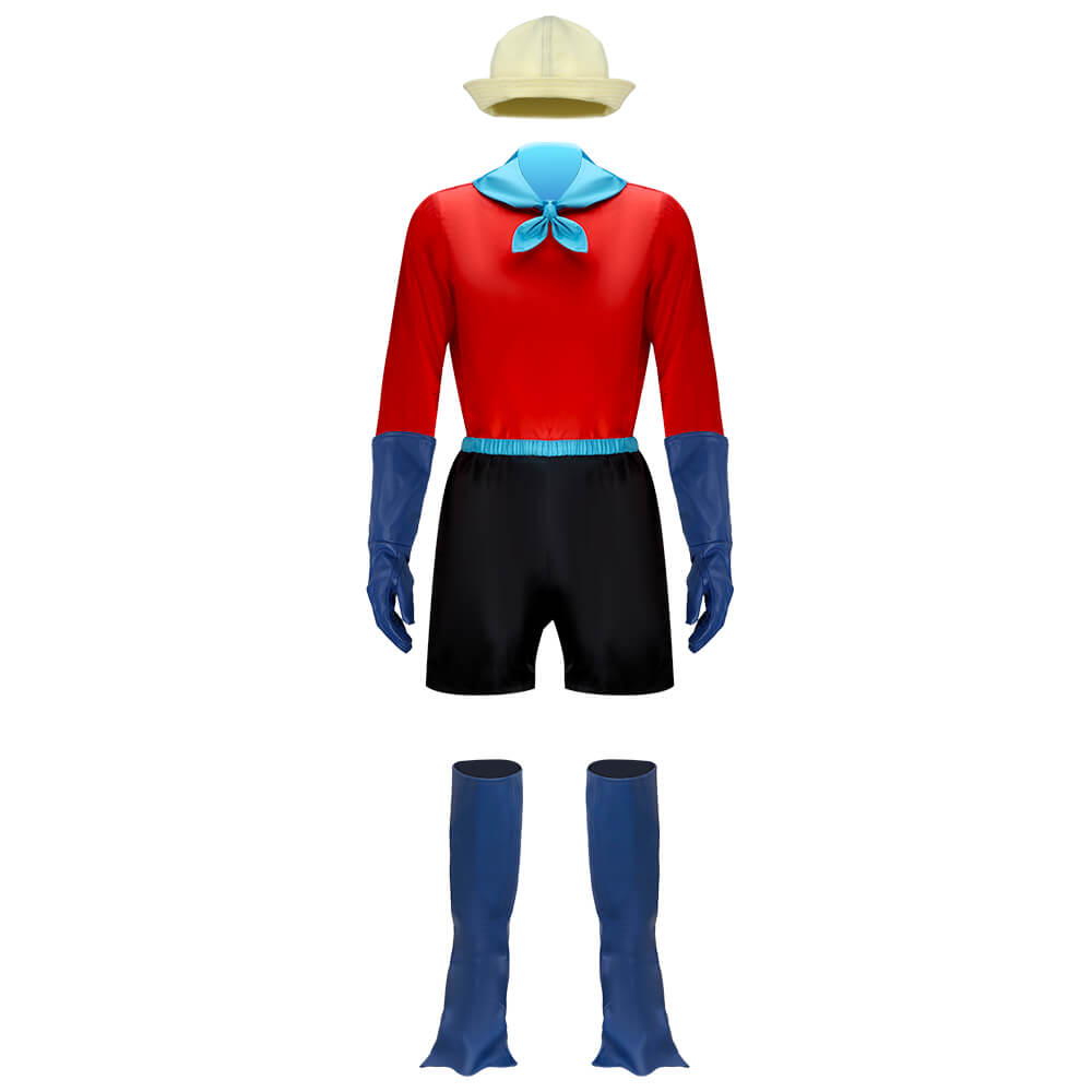 Adults Barnacle Boy Cosplay Costume