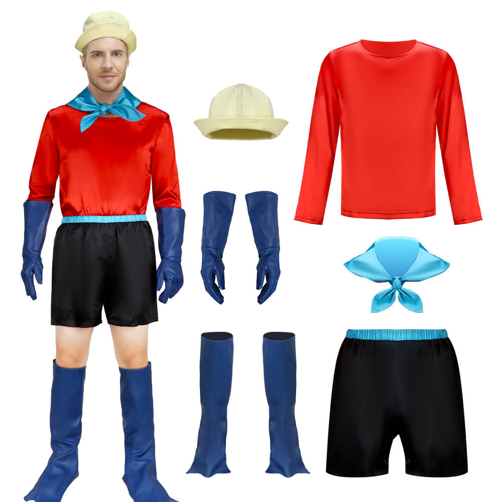 Adults Barnacle Boy Cosplay Costume