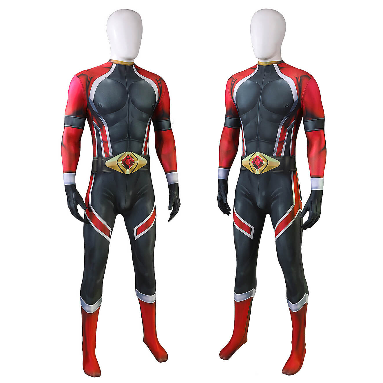 Battle Blaze Tomoki Akaishi Cosplay Costume Blaze Red Jumpsuit