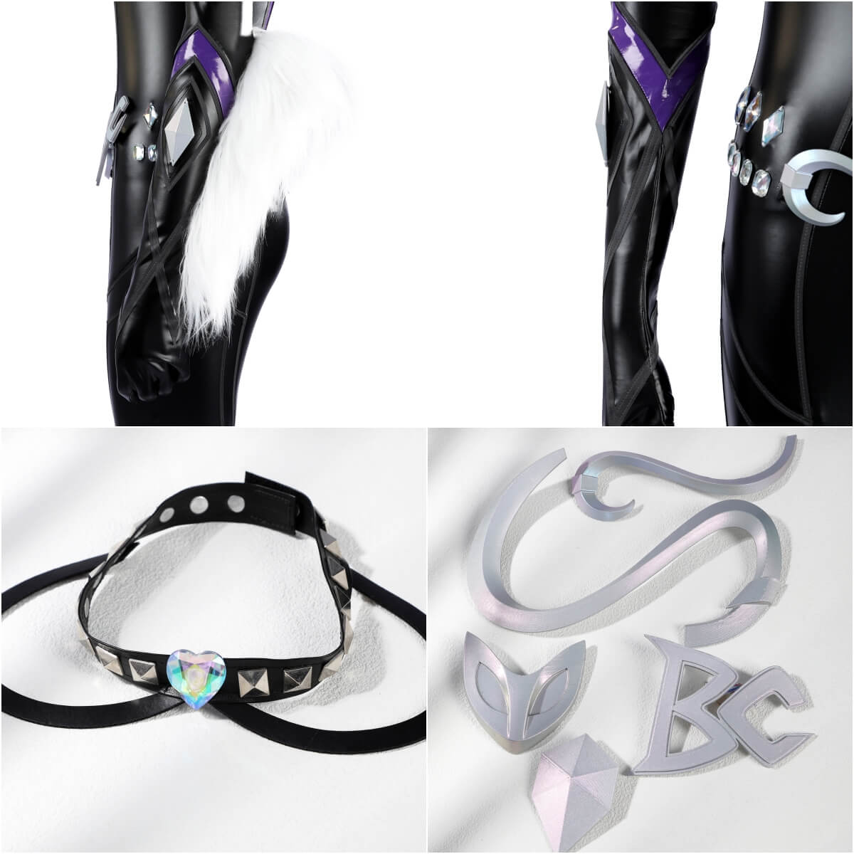 Marvel Rivals Black Cat Cosplay Costume Default Style