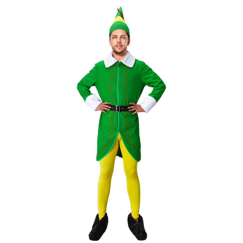 Buddy The Elf Christmas Costume Cosplay Vikidoky