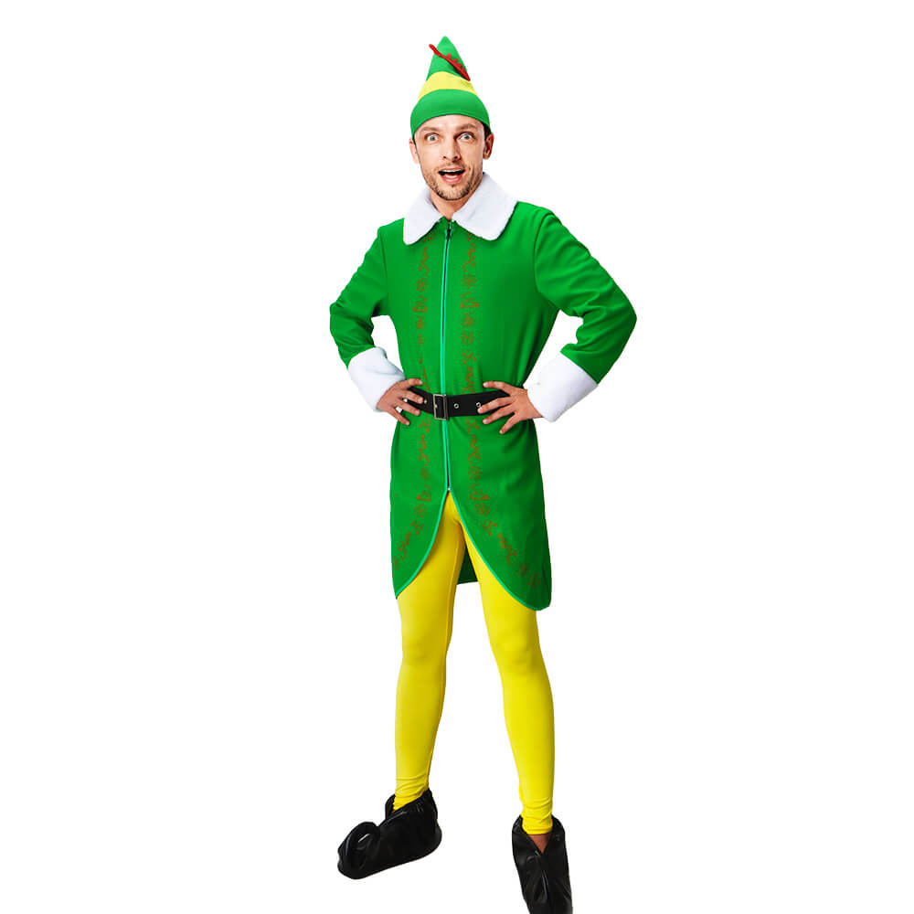 Buddy The Elf Christmas Costume Cosplay Vikidoky