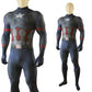 Avengers 5 Doomsday Captain America Cosplay Costume Printed Bodysuit