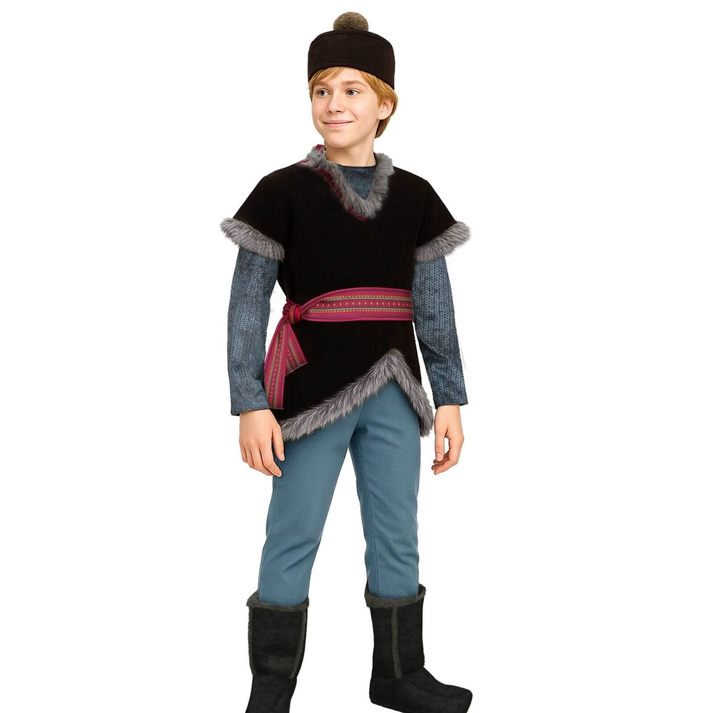 Boys Frozen Kristoff Bjorgman Cosplay Costume