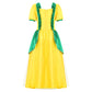 Cinderella Drizella Tremaine Princess Dress Cosplay Costume Ugly Step Sister Vikidoky