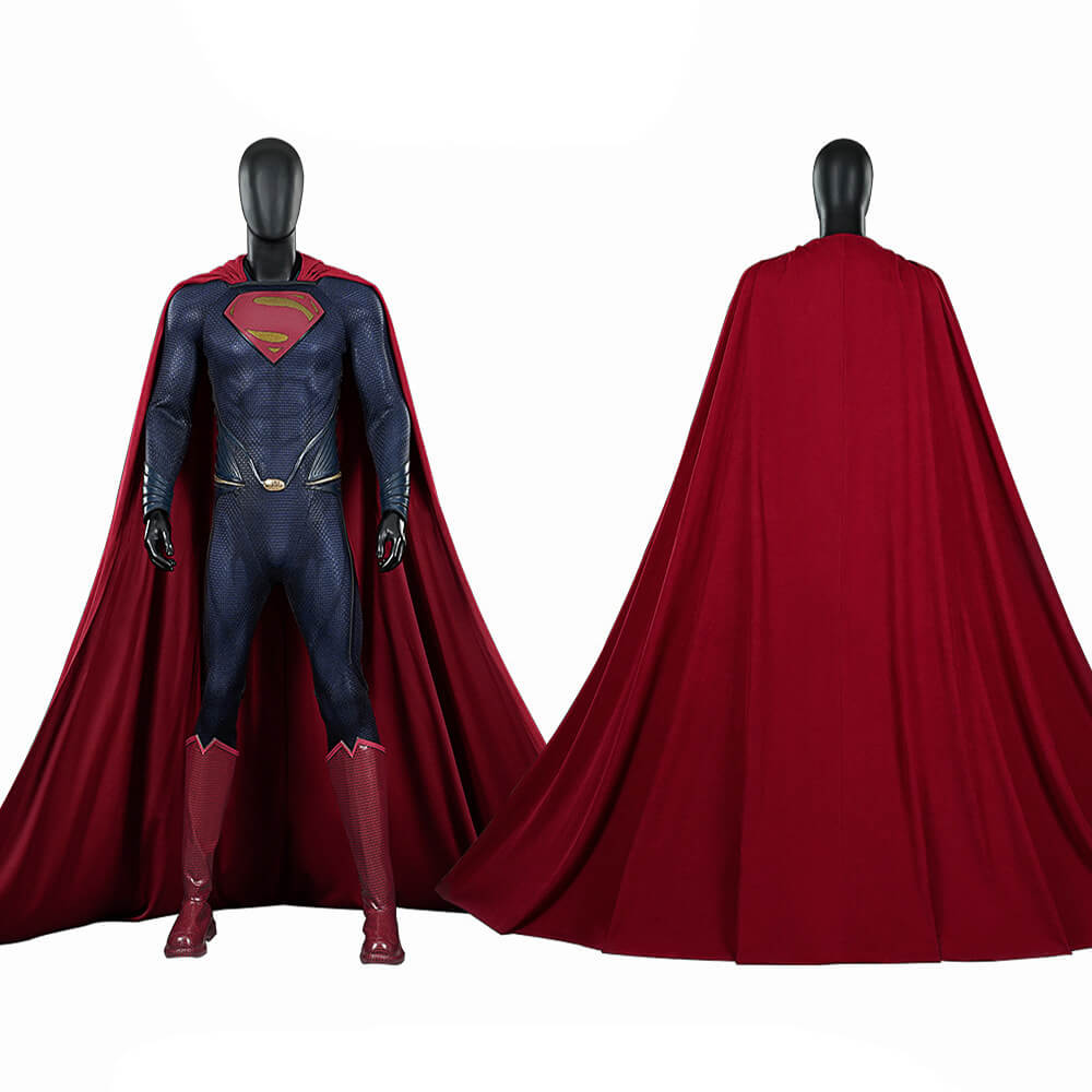 Clark Kent Cosplay Costume Top Level Man of Steel