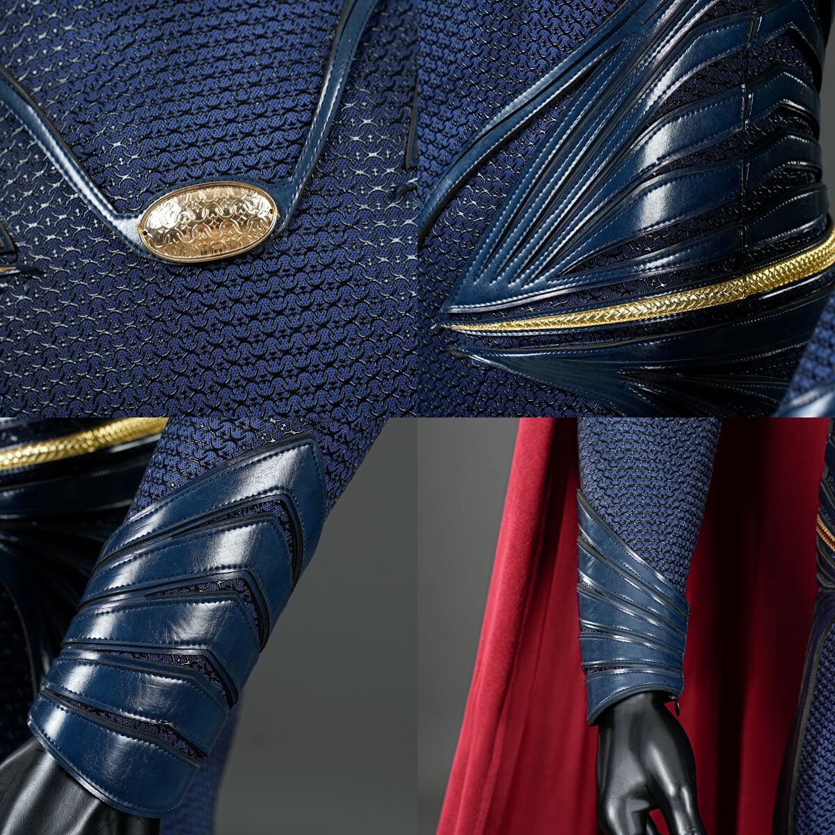 Clark Kent Cosplay Costume Top Level Man of Steel