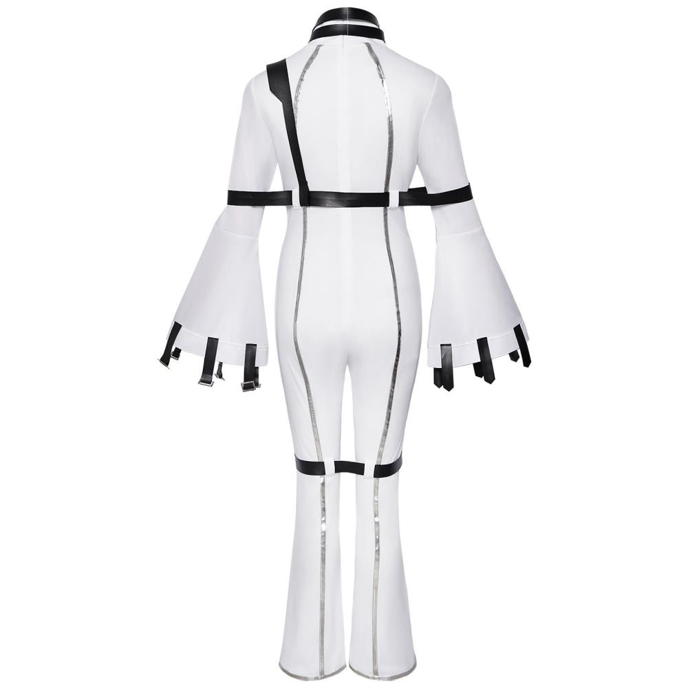 Code Geass C.C. Cosplay Costume White Jumpsuit
