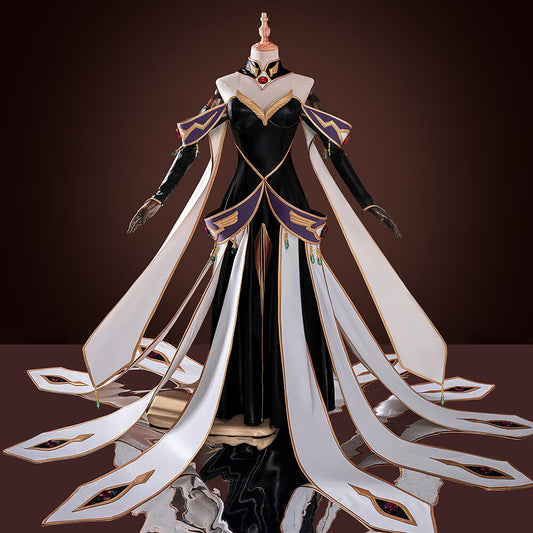 Code Geass C.C. Cosplay Costume Empress Outfit Britannian