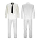 Colonel Sanders Cosplay Costume White Suit for Halloween