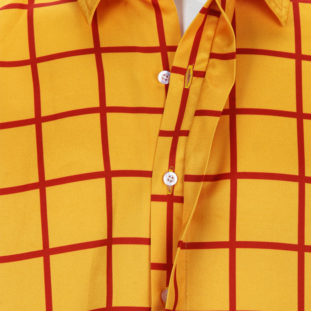 Toy Story Woody Cosplay Costume Cowboy Tops with Hat