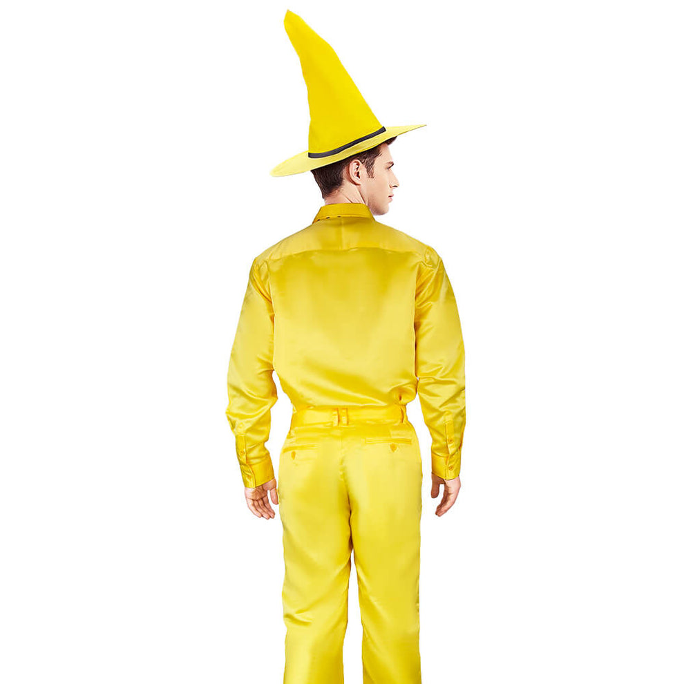 Vikidoky Man with the Yellow Hat Costume Curious George Ted Cosplay ...