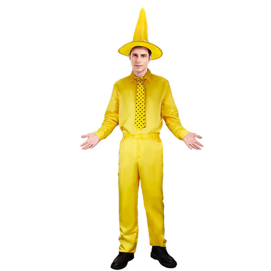 Man with the Yellow Hat Costume Curious George Ted Cosplay (Ready to Ship)