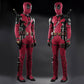 Deadpool 3 Wade Wilson Cosplay Costume Deadpool & Wolverine Halloween Party Outfits