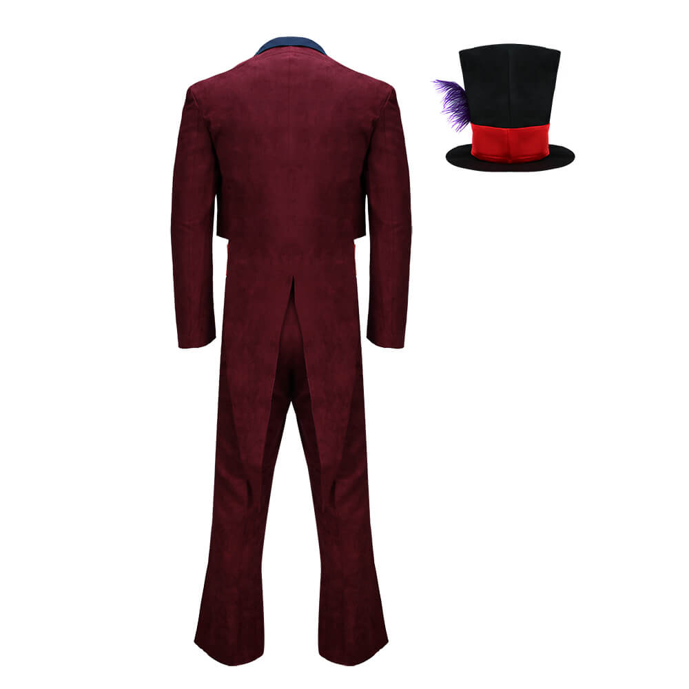 Dr. Facilier Costume The Princess and the Frog Shadow Man Cosplay