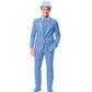 Harry Dunne Dumb and Dumber Blue Suit Cosplay Costume for Men