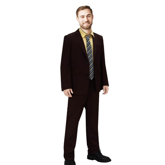 Dwight Schrute Uniform The Office TV Show Cosplay Costume Vikidoky