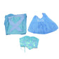 Frozen Elsa Snow Queen Dress Cosplay Costume
