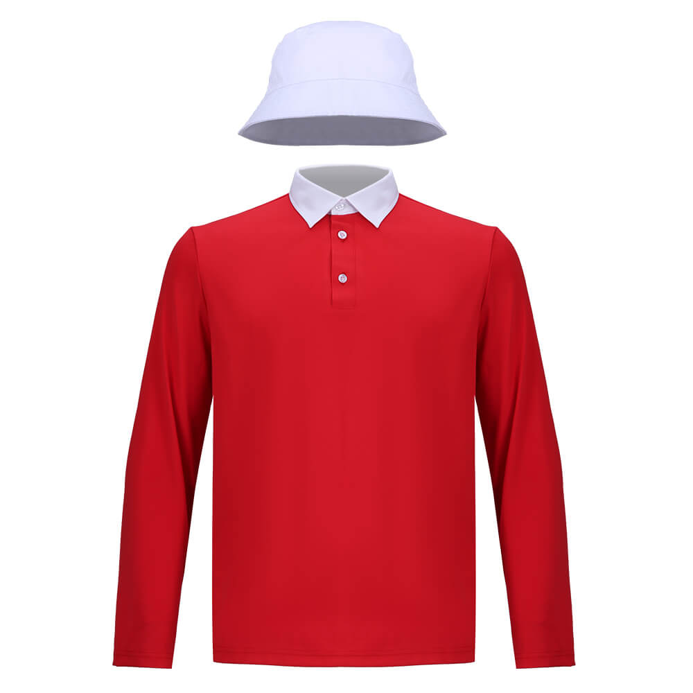 Gilligan's Island Willy Gilligan Cosplay Costume Tops Hat Vikidoky