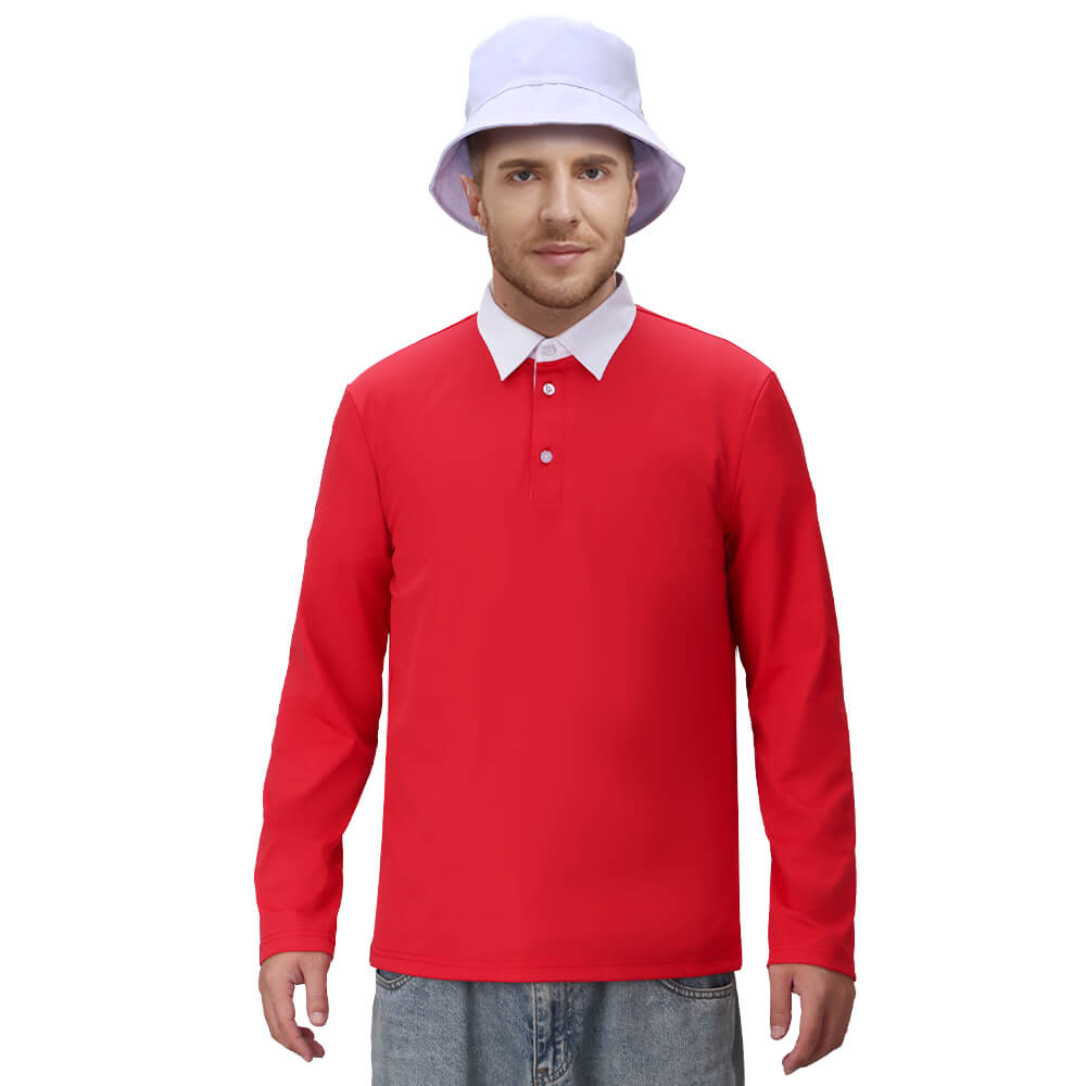 Gilligan's Island Willy Gilligan Cosplay Costume Tops Hat Vikidoky