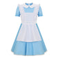 Kids Alice in Wonderland Dress Cosplay Costume