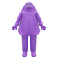 Purple Monster Grimace Cosplay Costume Party Dress Vikidoky
