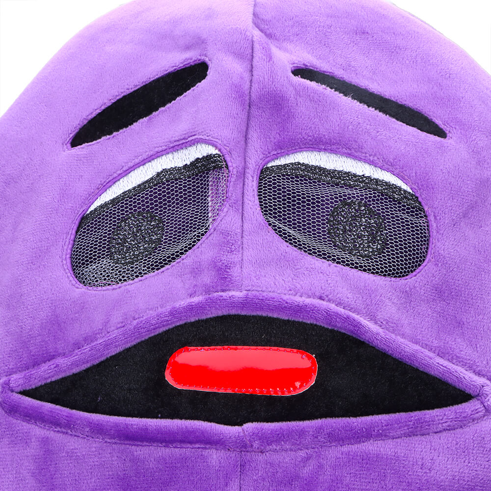 Purple Monster Grimace Cosplay Costume Party Dress Vikidoky