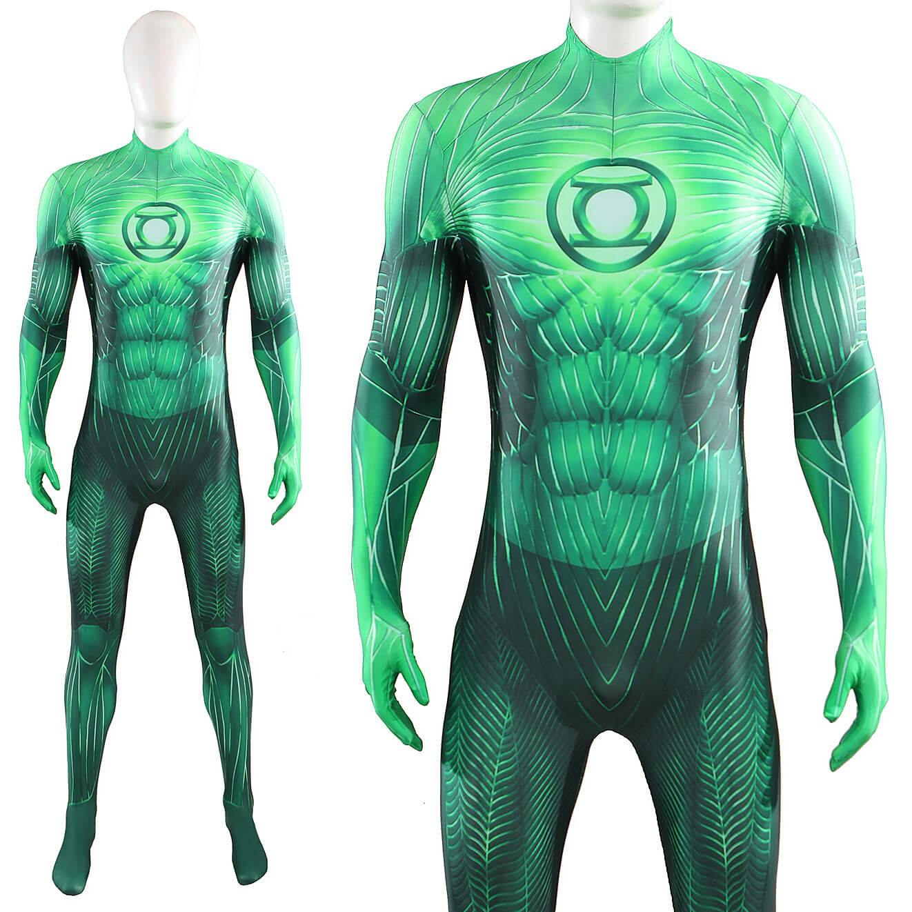 Hal Jordan Cosplay Costume Jumpsuit 2011 Movie Style