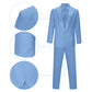Harry Dunne Dumb and Dumber Blue Suit Cosplay Costume for Men