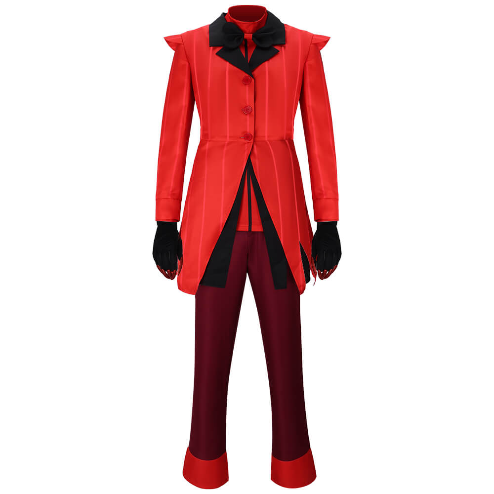 Hazbin Hotel Alastor The Radio Demon Cosplay Costume