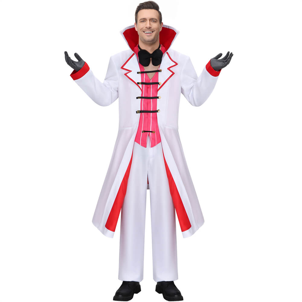 Vikidoky Hazbin Hotel Lucifer Morningstar Cosplay Costume – VikiDoky