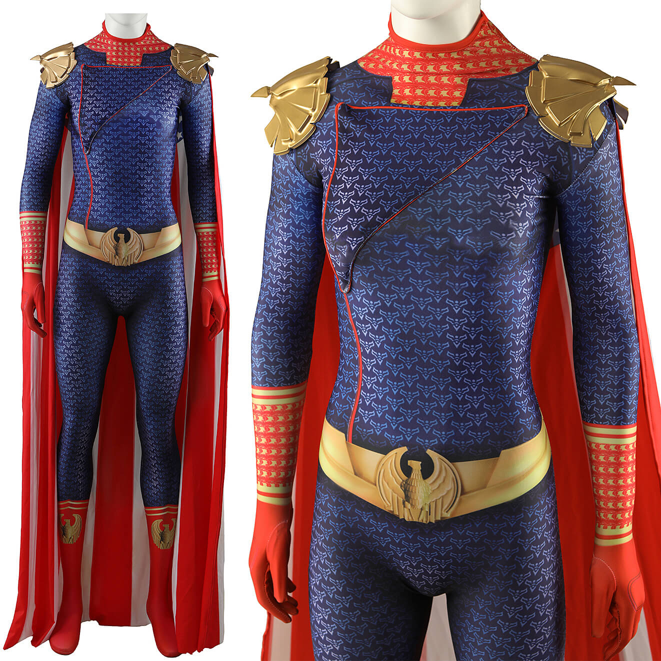 The Boys Homelander Cosplay Costume for Women