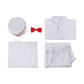Ice Cream Man 2026 Cosplay Costume for Halloween White Uniform