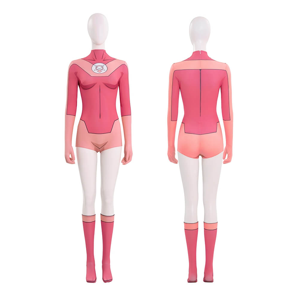 Invincible Atom Eve Cosplay Costume Printed Style