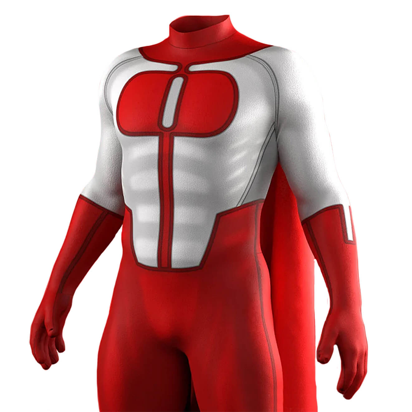 Invincible Omni-Man Cosplay Costume Nolan Grayson Jumpsuit Cape