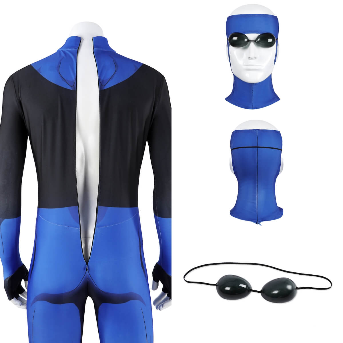 Mark Grayson Cosplay Costume New Edition Invincible Season 3 Blue Style