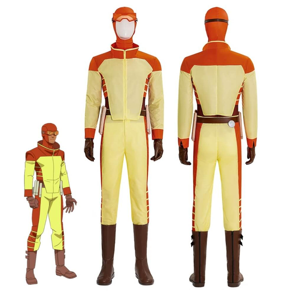 Rex Splode Marvel Rivals Rex Splode Cosplay Costume Invincible Season 3 Vikidoky – VikiDoky