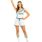Jackie Moon Flint Tropics Cheerleader Uniform for Women Semi-Pro Cosplay Costume