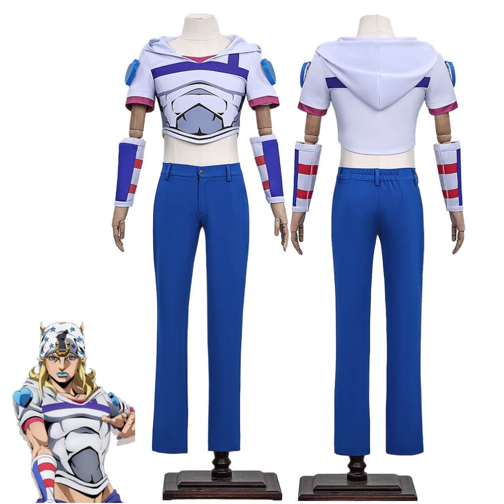 Johnny Joestar Costume Steel Ball Run Cosplay
