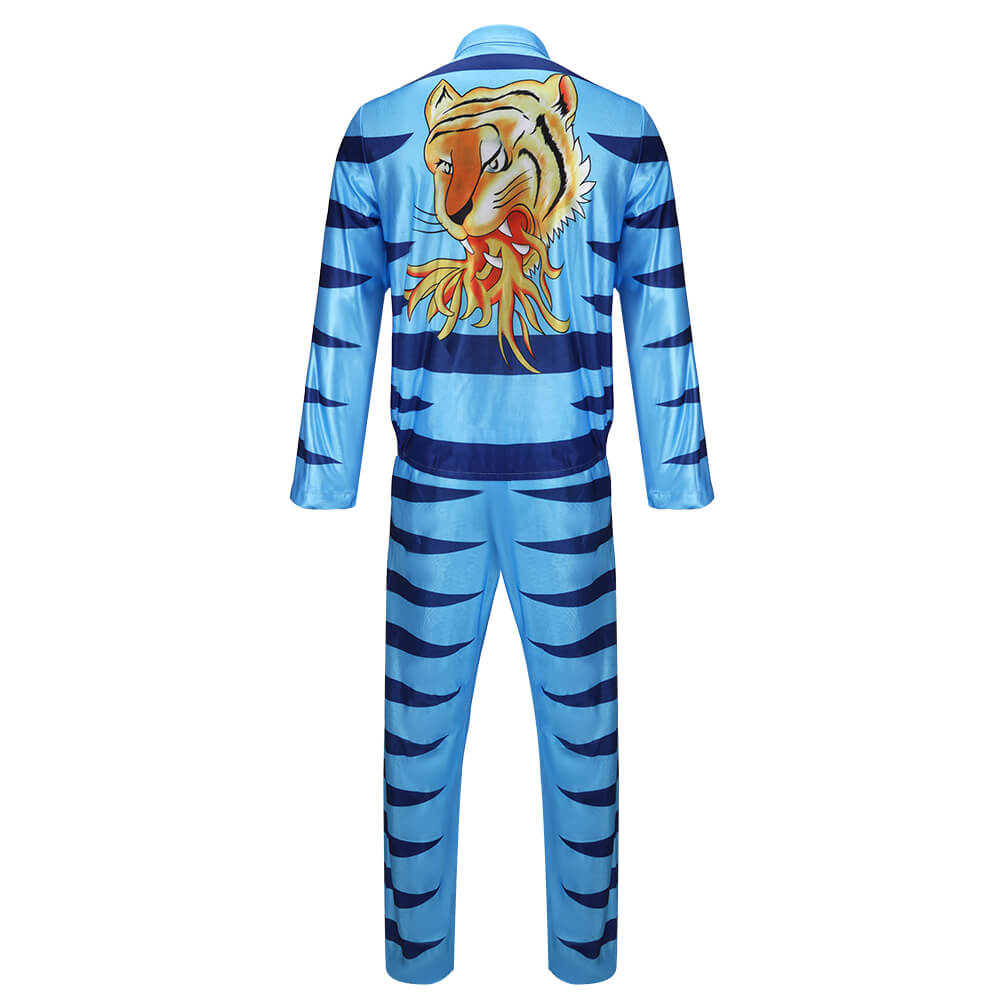 Kicking and Screaming Phil Weston Coach Tiger Uniform Halloween Costume Vikidoky