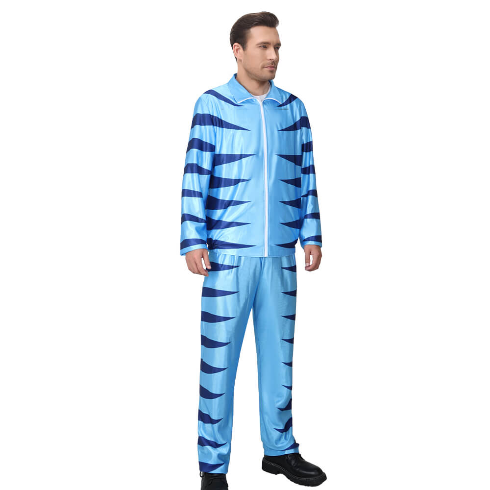 Kicking and Screaming Phil Weston Coach Tiger Uniform Halloween Costume Vikidoky