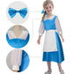 Girls Belle Maid Costume Beauty and the Beast Kids Dress