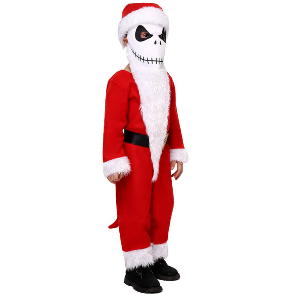 Children Jack Skellington Santa Costume The Nightmare Before Christmas