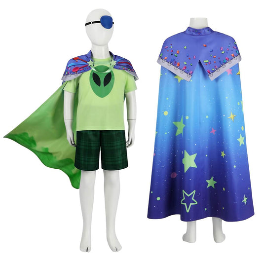 Child Elio Solis Cosplay Costume Fancy Dress