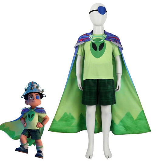 Child Elio Solis Cosplay Costume Fancy Dress