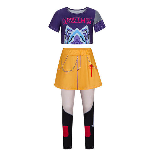 Child Kpop Demon Hunters Mira Cosplay Costume Kids Fancy Dress