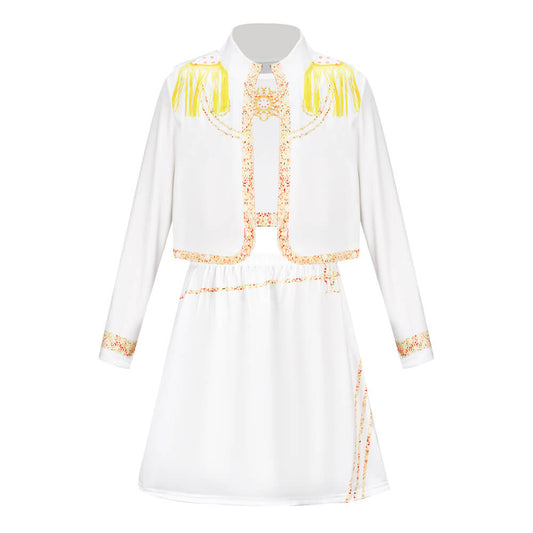 Child Kpop Demon Hunters Mira Golden Stage Outfits Cosplay Costume Fancy Dress
